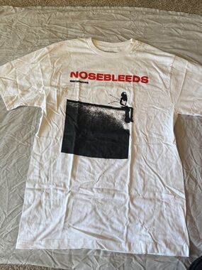 Misterwives Nosebleeds tour Graphic Tee - White